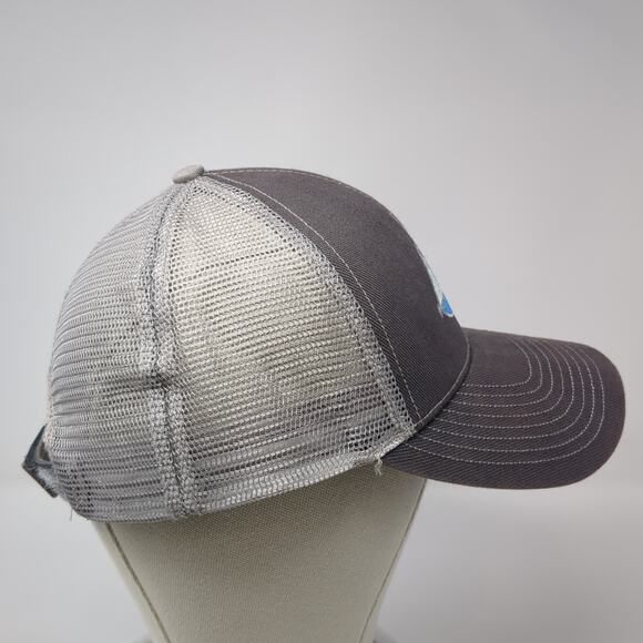 Idaho Sunset Strapback Trucker Hat Gray OS Adjustable Embroidered Mesh Back Ha - Picture 5 of 9